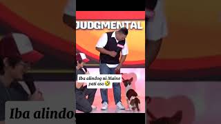 Iba alindog ni Maine pati aso🤣funnyshorts eatbulaga mainemendoza [upl. by Nnyleak]