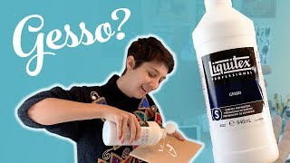 Gesso 101 for Painters What Is It amp How to Use It [upl. by Thinia]