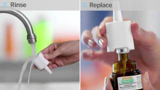 How to Clean Childrens Flonase Nasal Spray [upl. by Fadas]