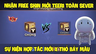 Liên Quân  Nhận FREE Skin Mới Teeri Siêu Đẹp  Hé Lộ Sự Kiện Hợp Tác Mới Cùng Với Thỏ Bảy Màu [upl. by Aneelahs]