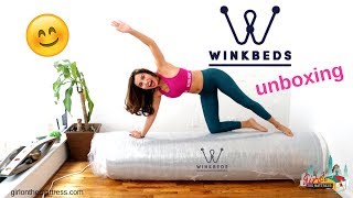 Winkbeds Unboxing NEW Winkbeds Coupon [upl. by Zoara]