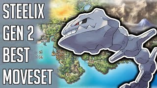 Steelix Gen 2 Best Moveset  Steelix Best Moveset Moves Pokemon Gold Silver Crystal [upl. by Kirit]