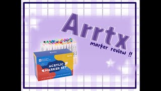 ARRTX Marker review  UNSPONSORED [upl. by Inram579]