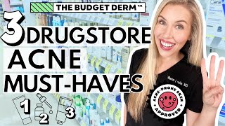 Shop With Me 3 Acne Drugstore Must Haves  The Budget Dermatologist [upl. by Cherin]