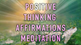 Guided Mindfulness Meditation with Positive Thinking Affirmations  10 Minute Session [upl. by Nilat]