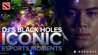 ICONIC Esports Moments DJs Black Holes  The Manila Major 2016 Dota 2 [upl. by Nwahsit995]