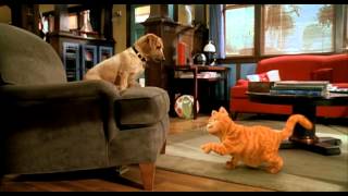 GARFIELD  IL FILM Garfield vs Odie [upl. by Ayerim557]