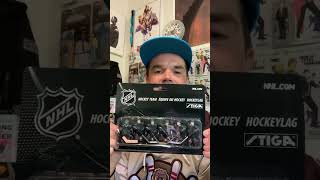 The Worst Unboxing Video Ever Part 5 Las Vegas Golden Knights NHL Stiga Hockey Players [upl. by Litt]