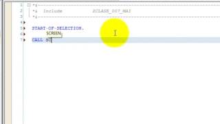 Abap en Español  Clase 008  Programacion en Dialogo  Dynpros Part 4 [upl. by Ardnuasac]