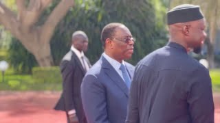 CES IMAGES QUI VOUS ONT ÉCHAPPÉ Bassirou le nouveau président du Sénégal et Sonko au palais [upl. by Philine]