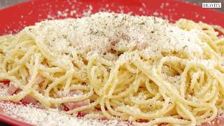 Recette Facile Spaghetti  Carbonara  Pâtes à la carbonara [upl. by Macintyre]