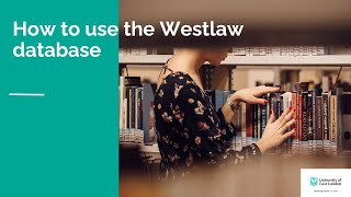 How to use the Westlaw database [upl. by Kauppi]