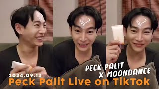 20240912 Peck Palitchoke LIVE on TikTok  MOONDANCE [upl. by Arocahs177]