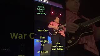 War Cry The Belonging Co Hits to Chorus and Bridge [upl. by Leontine103]