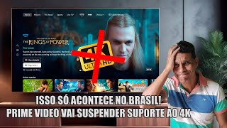 A Volta do 4k Fake Prime SUSPENDE Suporte ao 4k [upl. by Aihsiyt]