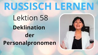 Lektion 58 Deklination der Personalpronomen [upl. by Elwin]