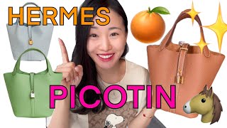 Hermes Picotin 18 Lock Bag in Gold ⭐️ Pro  Cons 😮 2 Year Review amp Mod Shots [upl. by Skip]