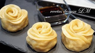 ROSAS RELLENAS RECETA FÁCIL [upl. by Filberte66]