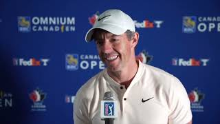 Rory McIlroy Sunday Interview 2024 RBC Canadian Open © PGA Tour [upl. by Naro]