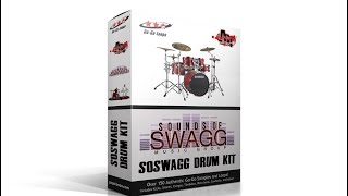 Produce Real Funky Drum Beats wSoSwagg Drum Kit drumkit samples [upl. by Eenram]