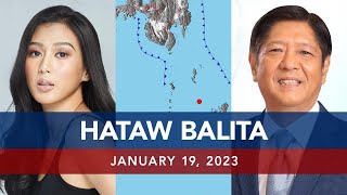 UNTV HATAW BALITA  January 19 2023 [upl. by Ailegave]