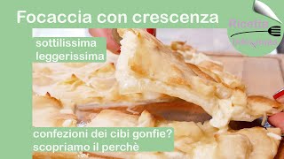 Focaccia con crescenza [upl. by Pacian]