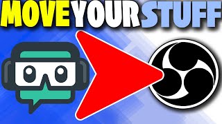 Move From Streamlabs To OBS Studio EASY Alerts Scenes amp Overlays [upl. by Plank]