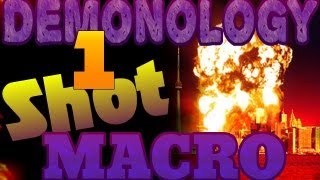 MoP Demonology 1 SHOT macro for PvP [upl. by Gar174]