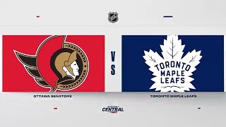 NHL PreSeason Highlights  Senators vs Maple Leafs  September 25 2023 [upl. by Htenek]