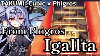 From Phigros Igallta襲来 TAKUMI Cubic [upl. by Lyall]