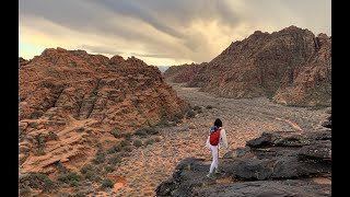 Hidden Pinyon Trail in Snow Canyon State Park [upl. by Nylecyoj]