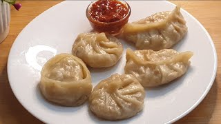 Veg Momos Recipe ♥️  Perfect Veg Momos Street Style [upl. by Areikahs]