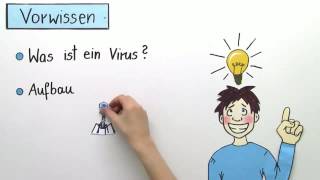 VIREN  LYTISCHER UND LYSOGENER ZYKLUS  Biologie  Immunbiologie [upl. by Niowtna]