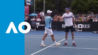 MolchanovZelenay v BerrettiniCecchinato match highlights 1R  Australian Open 2019 [upl. by Philipines]