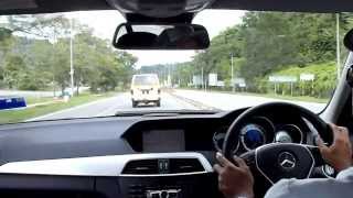 2013 Mercedes Benz C250 Avantgarde w204 Test Drive Malaysia [upl. by Auroora]