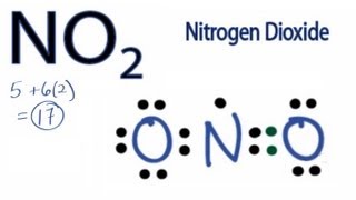 NO2 Lewis Structure How to Draw the Lewis Structure for NO2 [upl. by Ecyle]