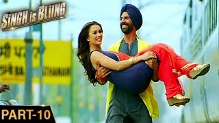 Singh Is Bliing 2015  Akshay Kumar Amy Jackson Lara Dutta  Hindi Movie Part 7 of 10  HD 1080p [upl. by Enirtak649]