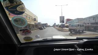 Drive Through Zambia  Kabwe [upl. by Lira]