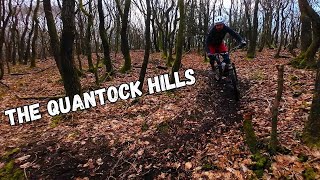 The Quantock Hills MTB  some lesser seen trails [upl. by Eadas]