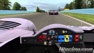 iRacing  HPD ARX01c at Watkins Glen [upl. by Ahsatam56]