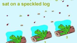 Five Little Speckled Frogs  Childrens Songs  Stuff4Teaching [upl. by Inkster]