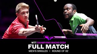 FULL MATCH  Anton Kallberg vs Quadri Aruna  MS R32  WTTMacao 2024 [upl. by Adora]