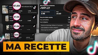 Je dévoile les secrets de mes vidéos TikTok la rémunération me paye chaque jour [upl. by Akessej149]