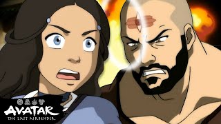 Team Avatar vs Combustion Man at Western Air Temple 💥 Full Scene  Avatar The Last Airbender [upl. by Felicidad]