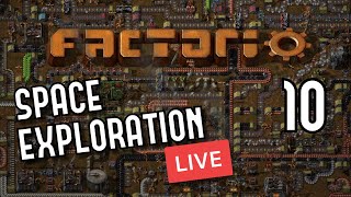 Factorio Space Exploration mod  10  Core Mining [upl. by Seth]