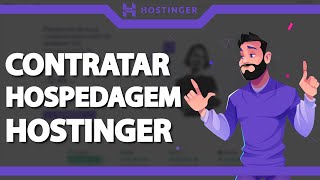 Como Contratar Hospedagem na Hostinger Rápido e Fácil 2023 [upl. by Anivad]