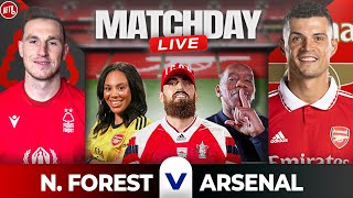 Nottingham Forest 10 Arsenal  Match Day Live [upl. by Waldron]