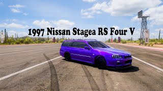 Forza Horizon 5  1997 Nissan Stagea RS Four V [upl. by Gardiner]