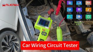 P200 Pro Car Wiring Circuit Tester 12V 24V Power Circuit Probe Kit Car Voltage Resistance Relay Test [upl. by Ahsirtal]