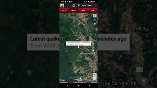 36 Earthquake Rattles Laytonville California [upl. by Airpal959]